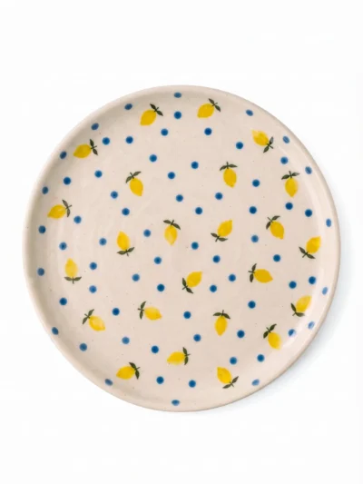 Plato Limonero Tamaño Postre