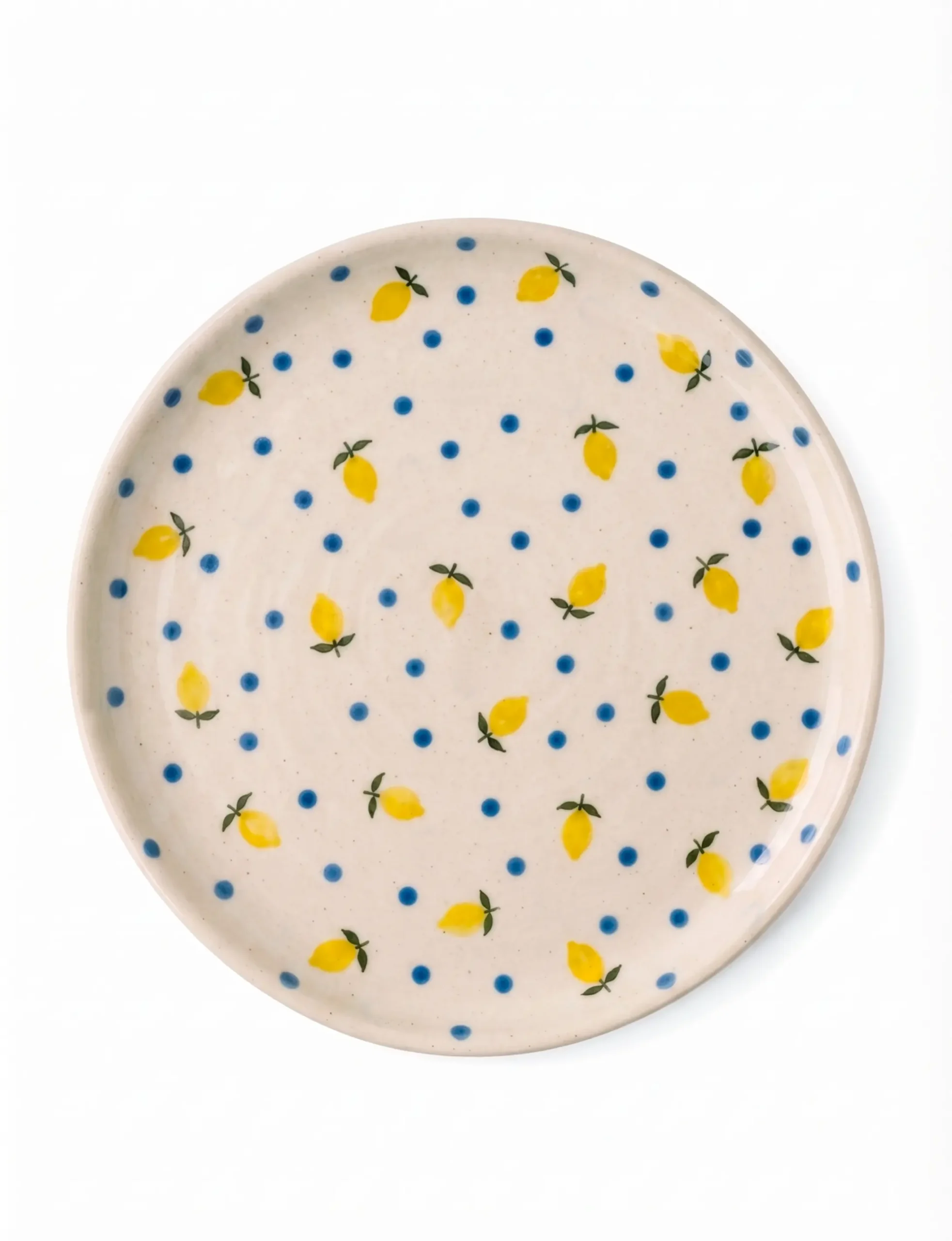 Plato Limonero Tamaño Postre